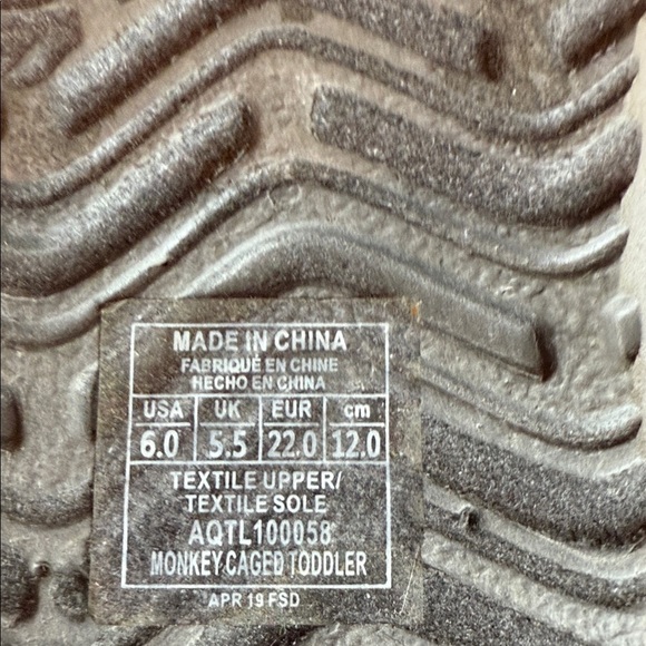 Quiksilver Black Toddler Sandals - Picture 2 of 4